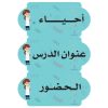 بطاقات السبورة لمادة الأحياء(بنات)